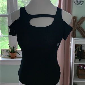 Black Off the Shoulder shirt from Aeropostale